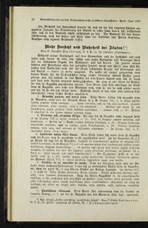 Mehr Vorsicht und Wahrheit bei Zitaten!