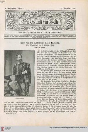 Heft 2 (15. Oktober 1894)
