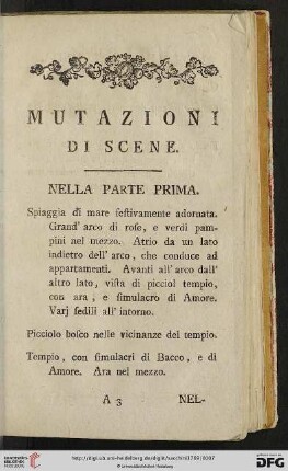 Mutazioni di scene