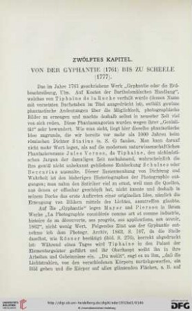 Zwölftes Kapitel