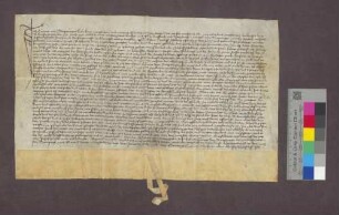 Schuldverschreibung des Konrad von Ambringen gegenüber der Frühmesserei zu Kirchhofen.
