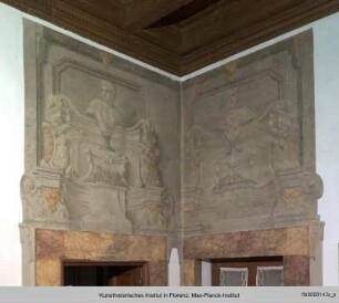 Architekturornamente mit Büsten