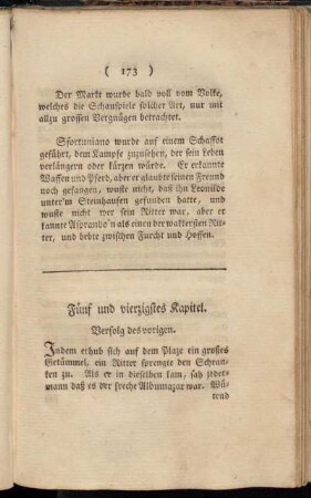 Fünf und vierzigstes Kapitel. Verfolg des vorigen.