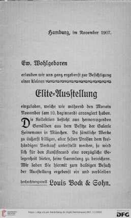 Einladung