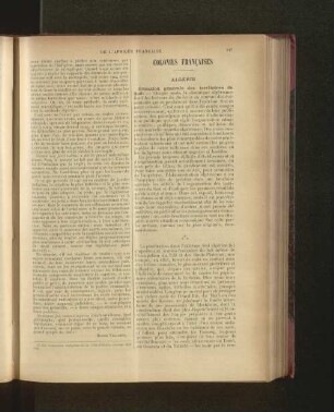 Colonies Francaises.