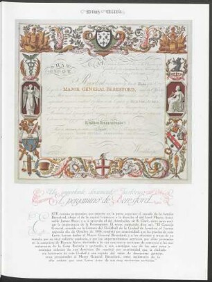 Un importante documento histórico - el pergamino de Beresford