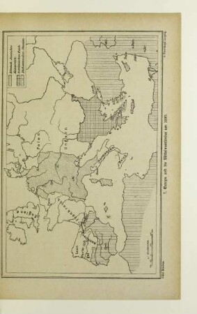 7. Europa und die Mittelmeerländer um 1090