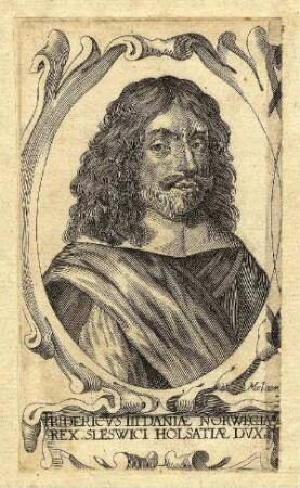 Bildnis von Friedrich III. (1609-1670), König von Dänemark