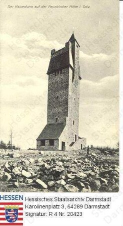 Neunkirchen im Odenwald, Kaiserturm auf der Neunkircher Höhe