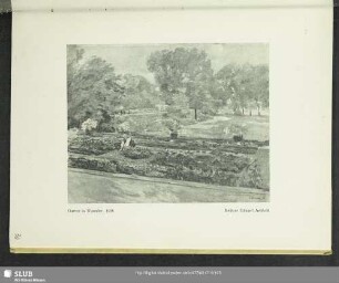 Garten in Wannsee. 1916