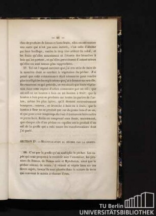 Section IIe. - Multiplication Du Pêcher Par La Greffe.