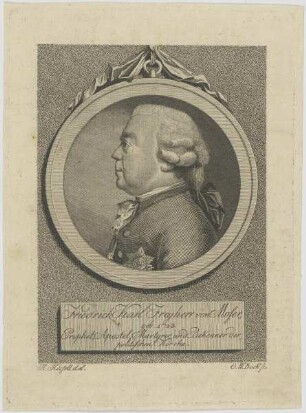 Bildnis des Friedrich Karl Freyherr von Moser