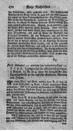 Novum jus controversum. Tom.I.II.