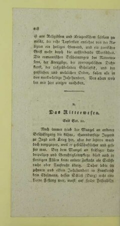 2. Das Ritterwesen
