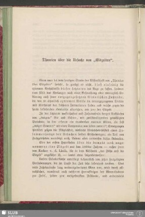 Theorien über die Ursache von „Eiszeiten“