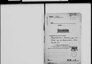 Durchführung des Kontrollratsgesetzes Nr. 10 (Strafverfolgung der Kriegsverbrechen, der Verbrechen gegen den Frieden und gegen die Menschlichkeit und der Zugehörigkeit zu verbrecherischen Vereinigungen), Teil 1