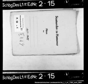 Schuldbrief für Borries von Münchhausen