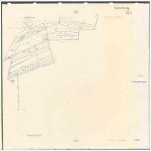 Landschaftsaufbauplanung Bellingen: Gemarkung Bamlach 1:1000