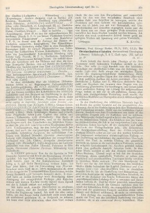 334-336 [Rezension] Stevens, George Barker, The Christian Doctrine of Salvation