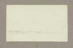 Landschaft mit Gewässer