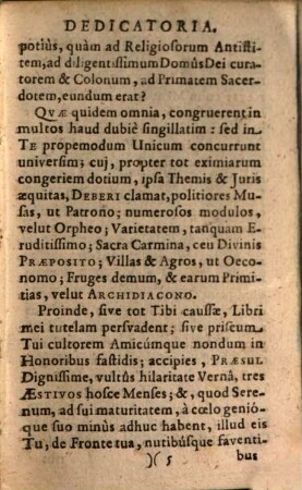 Joannis Bisselii E Societate Jesu Aestas
