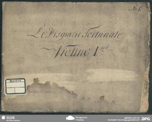 Le Disgrazie fortunate - Mus.4061-F-500a