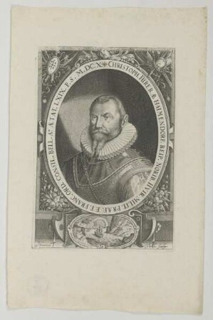 Bildnis des Christoph. Fürer ab Haimendorf