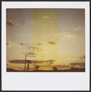 Sonnenunterang bei Gizeh