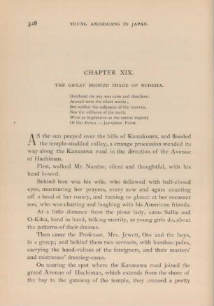 Chapter XIX. The great bronze image of Buddha