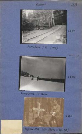 Vogesen 1916, Ltn Schultz v. Rgt. 189