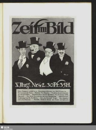 Zeit im Bild [10. Jahrgang, 42. Nummer]