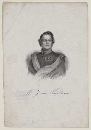 Bildnis des K. Th. von Küstner