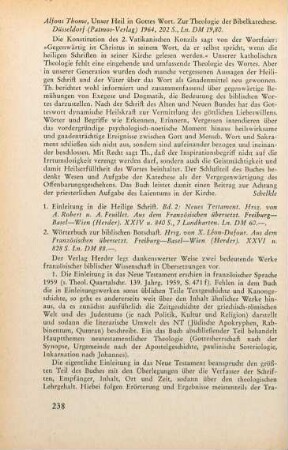 238-239 [Rezension] Neues Testament