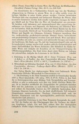 238-239 [Rezension] Neues Testament
