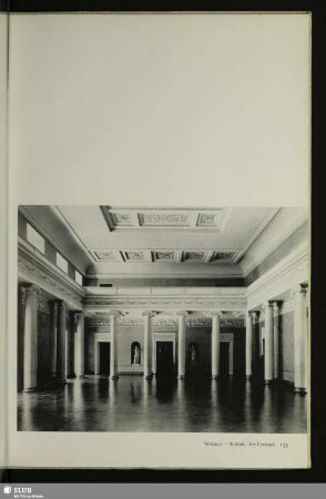 Weimar. Schloß, der Festsaal