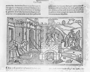 Biblische Geschichten mit Holzschnitten — Auffindung des Moses