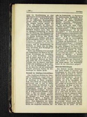 Auswahl der künftigen Lehrerbildner