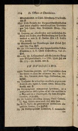 124-127, In Duodecimo.