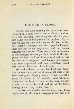 The Oise in flood