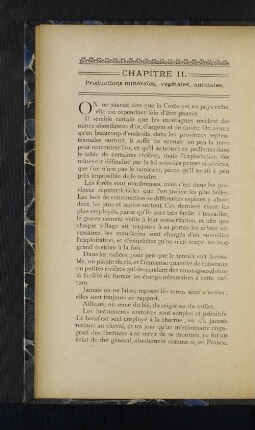 Chapitre II. Productious minerales, vegetales, animales.