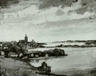 Kleine Stadt am See