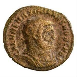 Münze, Follis (Follaro), 296 n. Chr.