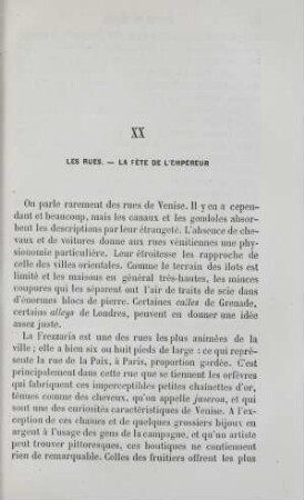 XX Les rues.- La fete de l'empereur
