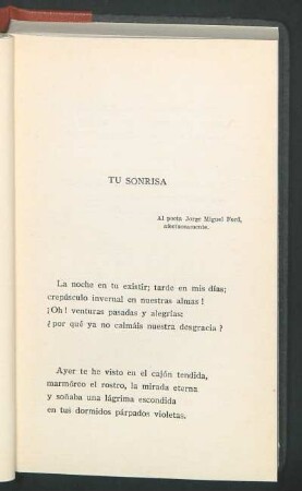 Tu sonrisa