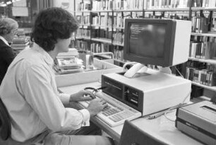 Badische Landesbibliothek. Umstellung der Ausleihe im Freihandbereich auf EDV-Betrieb