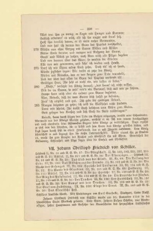 VII. Johann Christoph Friedrich von Schiller