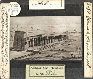 Karnak, Chonstempel (Stoedtner-Nr. 2487)