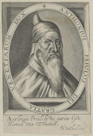 Bildnis des Anthonius Priulus