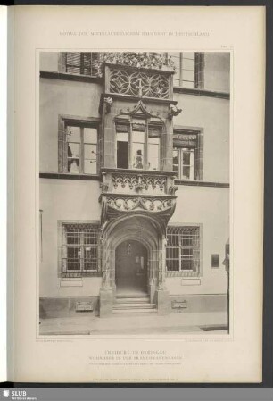 Freiburg im Breisgau, Wohnhaus in der Franziskanergasse