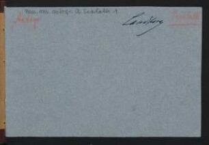 Cantantibus organis; S, ob, strings, bc; A-Dur